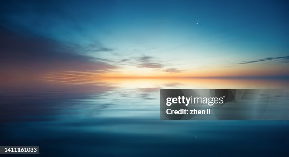 Sky reflecting in sea Sky reflecting in sea