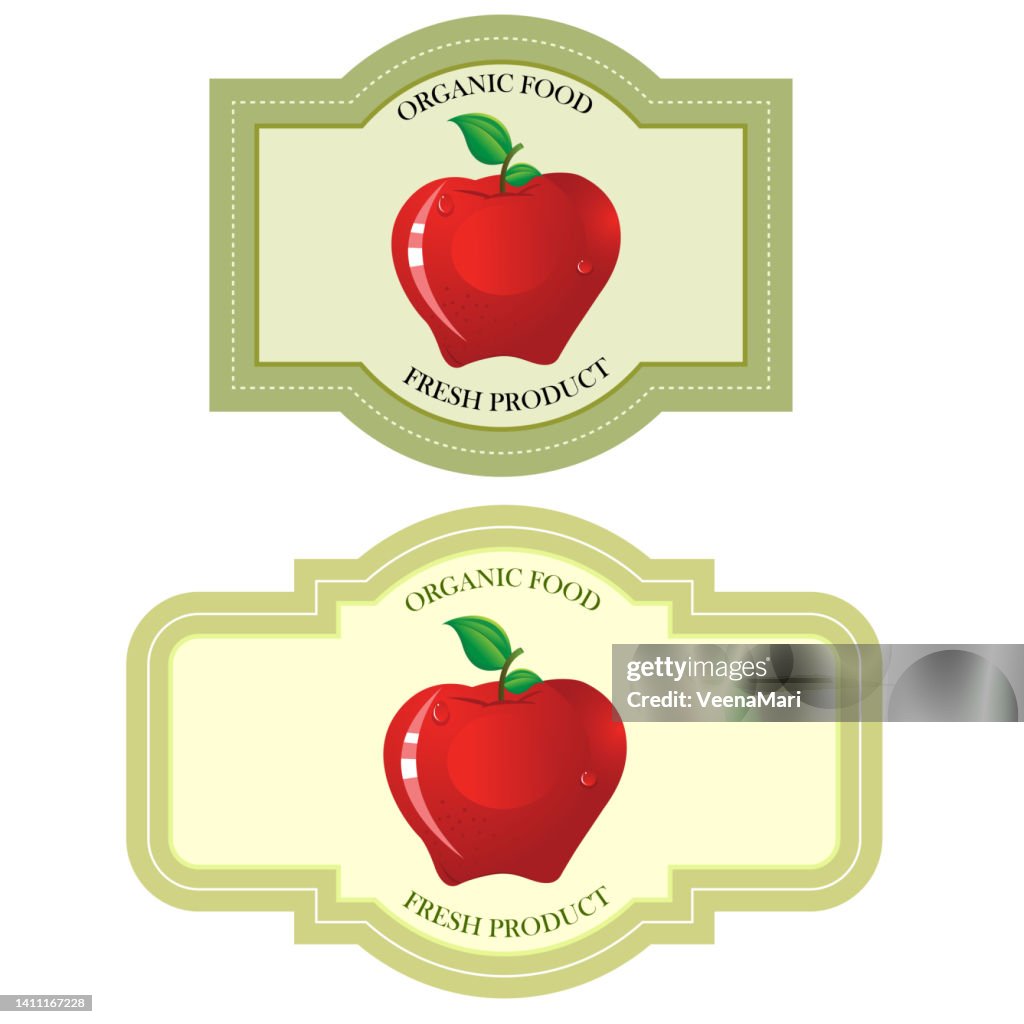 Food Labels Background Food Label Design High-Res Vector Graphic - Getty Images