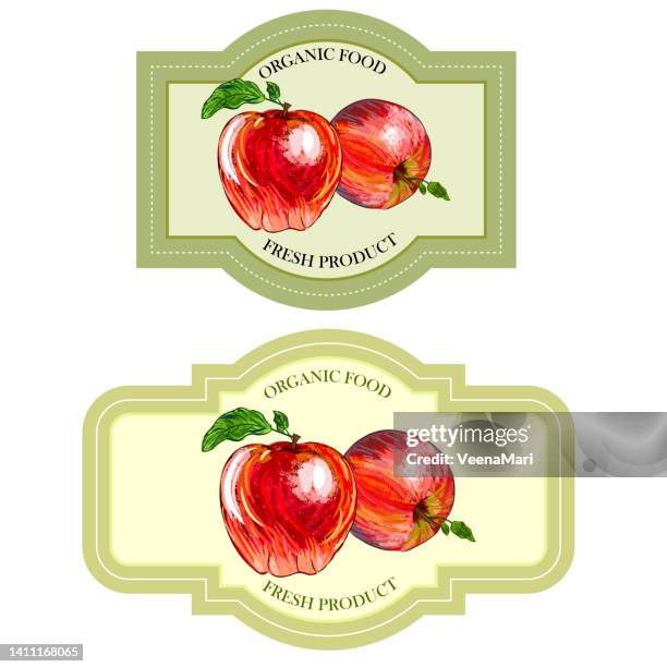 food label design - nutrition label stock illustrations
