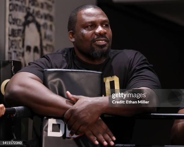 Hasim R 72 Box Hasim Rahman Workout Stock Photos, High-Res Pictures, and Images ...