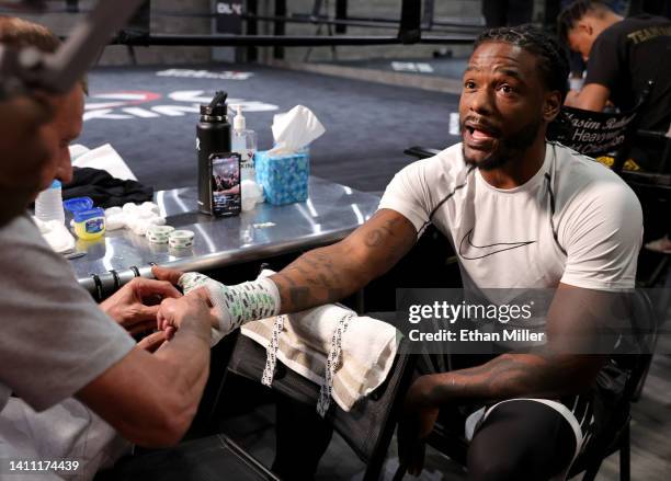 Hasim R 72 Box Hasim Rahman Workout Stock Photos, High-Res Pictures, and Images ...