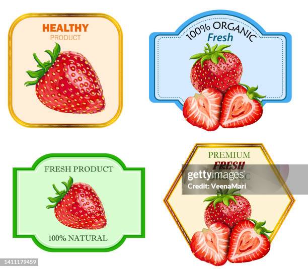 food label design - empty crisp packet stock illustrations