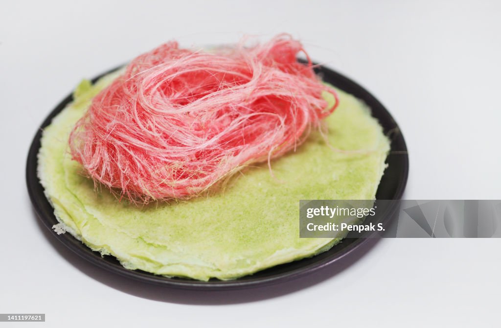 Roti Rasad Roti Silk Road Roti With Sweet Sugar Thai Cotton Candy Candyfloss High ...