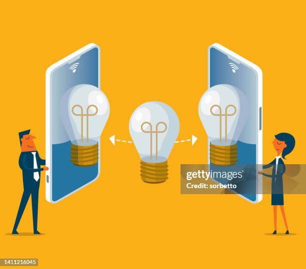 matching ideas - complicated instructions stock illustrations