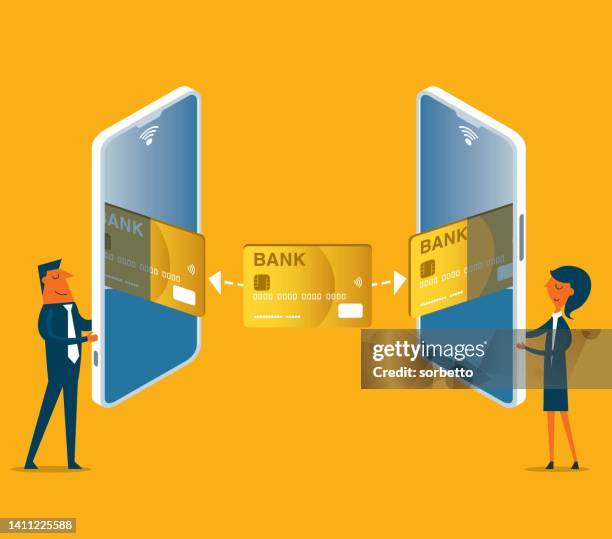 payments - man checking out stock illustrations