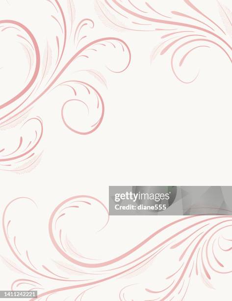 elegant soft color swirl background template - soft wedding background stock illustrations