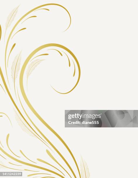 elegant soft color swirl background template - wedding card background stock illustrations