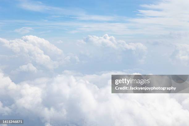 full frame shot of sky - cirrus stock pictures, royalty-free photos & images