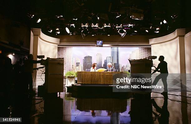 News' Phil Donahue during an interview on April 5, 1988 -- Photo by: Al Levine/NBC/NBC NewsWire