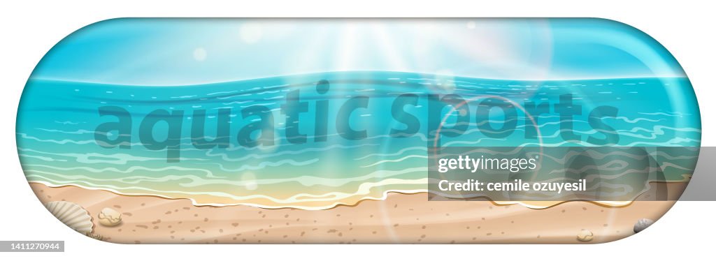 Aquatic sports banner