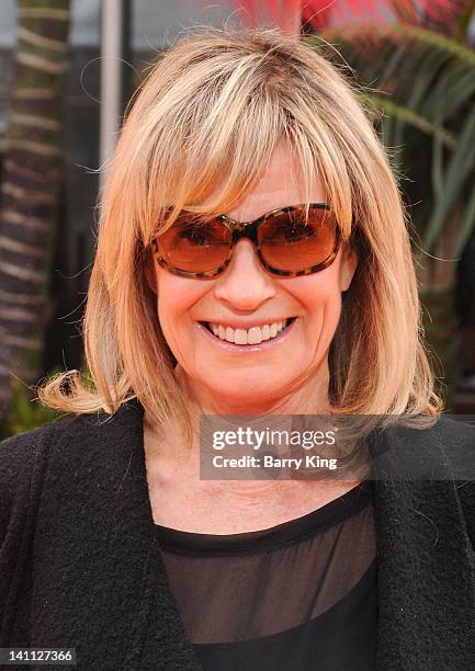 Actress Linda Gray attends the premiere of Dr. Seuss' 'The Lorax' at Universal Studios Hollywood on February 19, 2012 in Universal City, California.