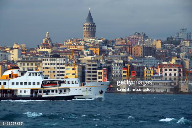galata / karakoy, beyoglu district , istanbul, turquie - istanbul photos et images de collection