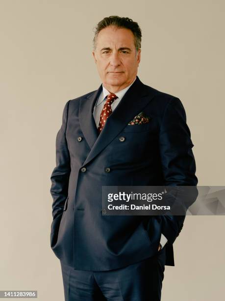 Actor Andy Garcia is photographed for New York Times on May 18, 2022 in New York City.