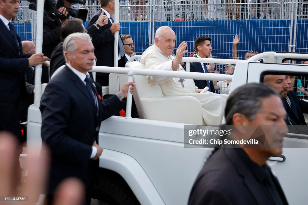 Pope Francis Visits Canada To Meet With Indigenous Communities