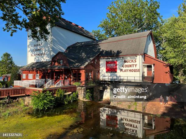 bucks county playhouse - bucks county playhouse stock pictures, royalty-free photos & images