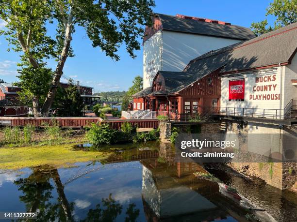 bucks county playhouse - bucks county playhouse stock pictures, royalty-free photos & images