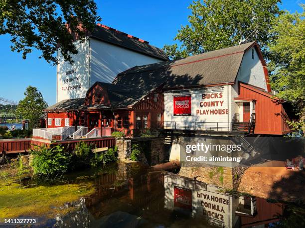 bucks county playhouse - bucks county playhouse stock pictures, royalty-free photos & images