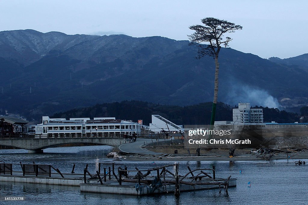 Japan Commemorates First Anniversary Of Earthquake And Tsunami