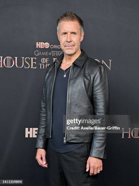 Paddy Considine attends HBO Original Drama Series "House Of The Dragon" World Premiere at Academy Museum of Motion Pictures on July 27, 2022 in Los...