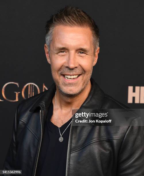 Paddy Considine attends HBO Original Drama Series "House Of The Dragon" World Premiere at Academy Museum of Motion Pictures on July 27, 2022 in Los...