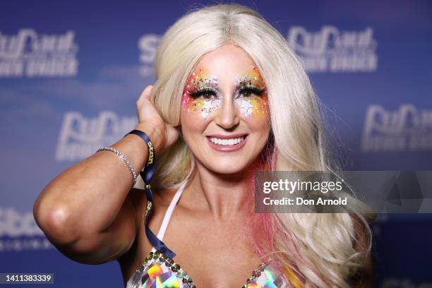 Roxy Jacenko attends the premiere of RuPaul's Drag Race Down Under Season 2 at State Theatre on July 28, 2022 in Sydney, Australia.