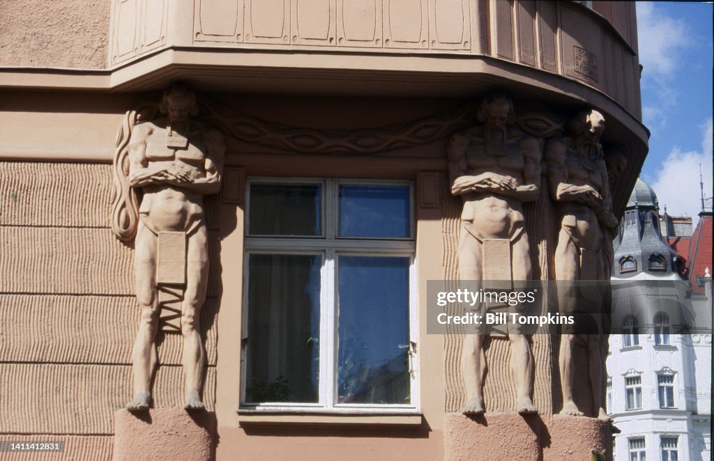 Bill Tompkins Jewish Quarter Cubist home Prague Archive