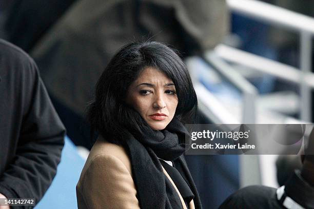 Jeanette Bougrab attends the RBS Six Nations Tournament between France and England at Stade de France on March 11, 2012 in Paris, France.