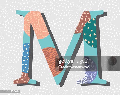 Sketch drawing pattern doodle modern serif vector alphabets Sketch drawing pattern doodle modern serif vector alphabets