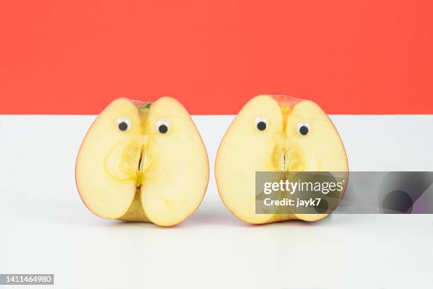 apple fruit - apples full frame stock pictures, royalty-free photos & images