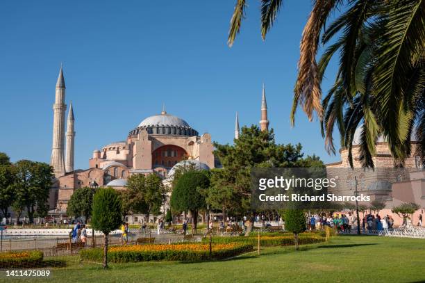hagia sophia, istanbul, türkiye - grand mosque stock pictures, royalty-free photos & images