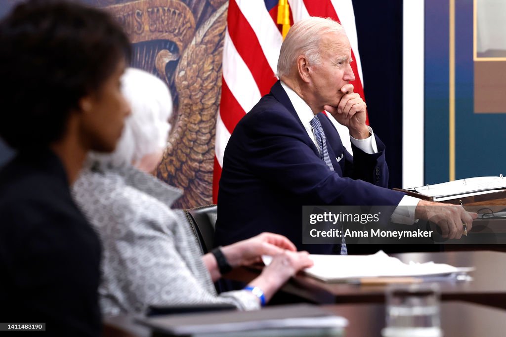 President Biden Meets With CEOs And Remarks On The Economy