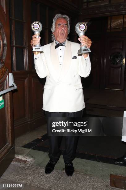 David Dickinson seen attending National Reality TV Awards at Porchester Hall on July 28, 2022 in London, England.