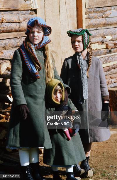 Pilot" -- Aired -- Pictured: Melisssa Sue Anderson as Mary Ingalls Kendall, Lindsay or Sydney Greenbush as Carrie Ingalls, Melissa Gilbert as Laura...