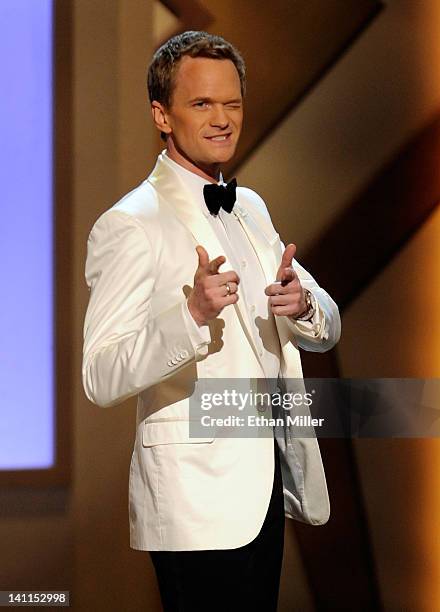 Actor Neil Patrick Harris hosts the opening night of The Smith Center for the Performing Arts on March 10, 2012 in Las Vegas, Nevada.