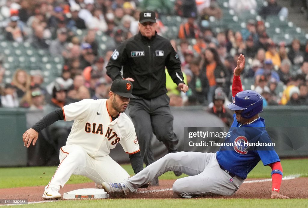 Chicago Cubs v San Francisco Giants