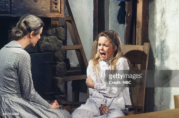 Ll be Waving as You Drive Away: Part 1" Episode 21 -- Aired -- Pictured: Karen Grassle as Caroline Quiner Holbrook Ingalls, Melisssa Sue Anderson as...