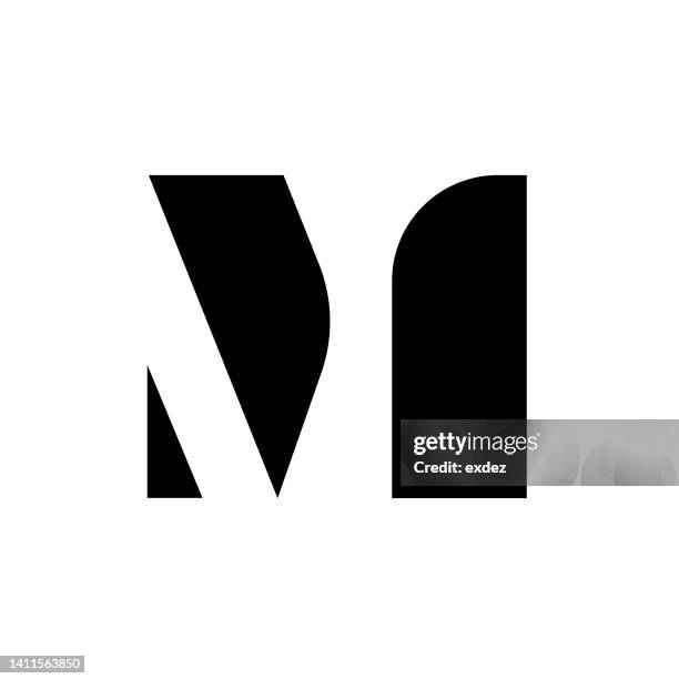 illustrazioni stock, clip art, cartoni animati e icone di tendenza di logo della lettera m - lettera m