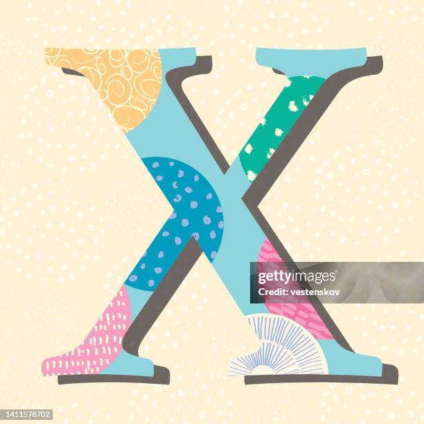 Serif Alphabet High Res Illustrations - Getty Images