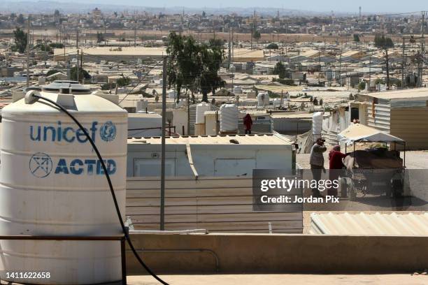 Ordinary daily life on July 26, 2022 in the Zaatari camp, Jordan. Zaatari is a refugee camp near Mafraq in Jordan. Since the Syrian war broke out in...