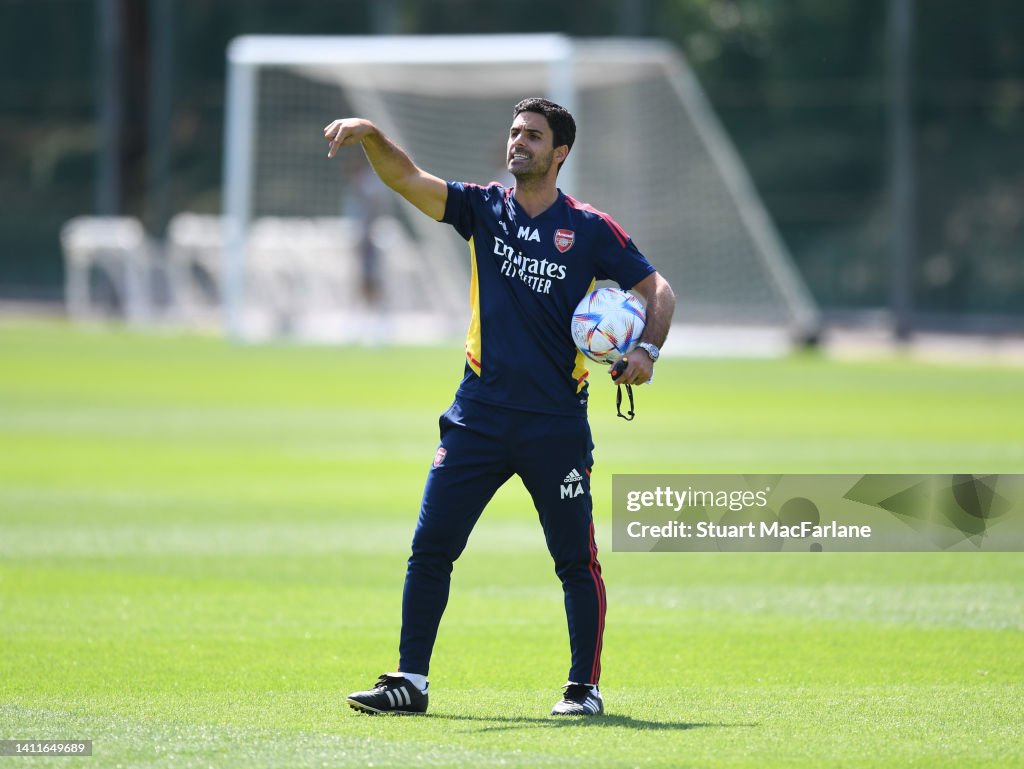 Arsenal Pre-Season Training Session
