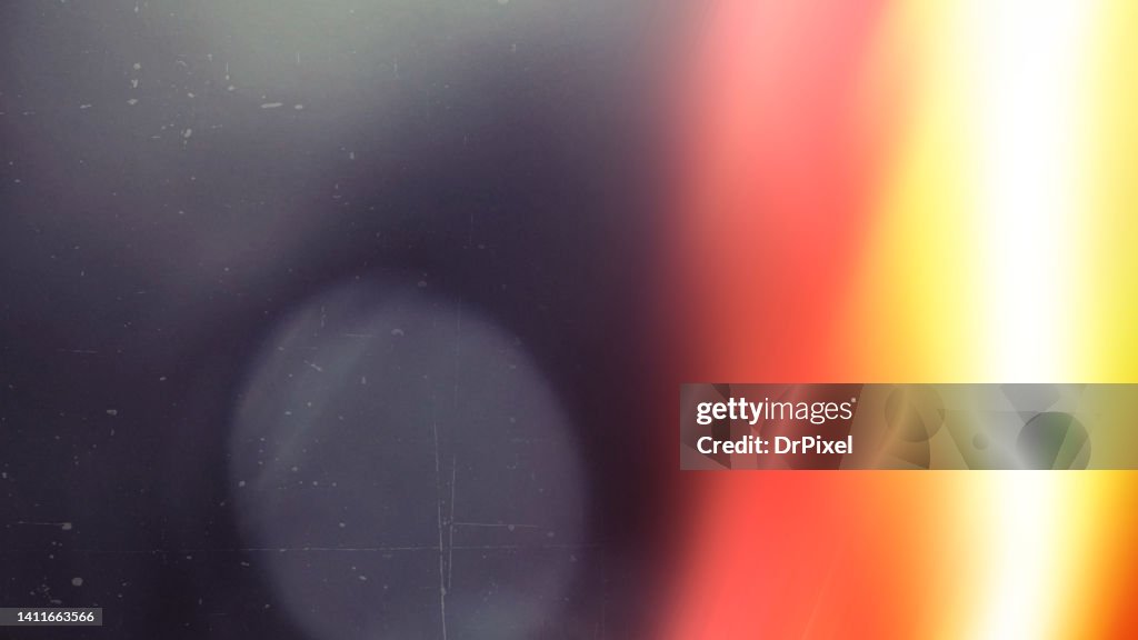 Light Leak Scratched Background