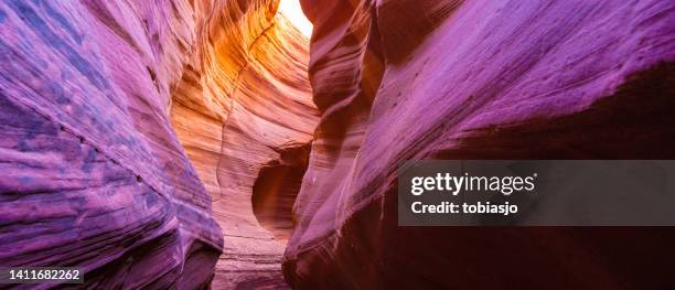 antelope canyon - sandstone stock pictures, royalty-free photos & images