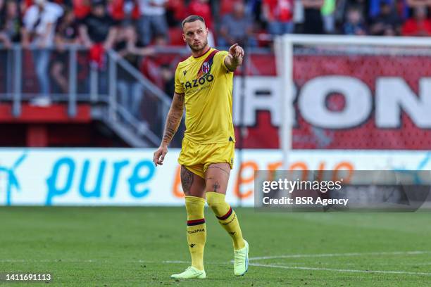 Marko Arnautovic of Bologna during the Pre-season friendly match between FC Twente and Bologna at De Grolsch Veste on July 29, 2022 in Enschede,...
