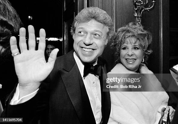 Eydie Gormé and Steve Lawrence at George Burns Gathering Eydie Gormé and Steve Lawrence at George Burns Gathering