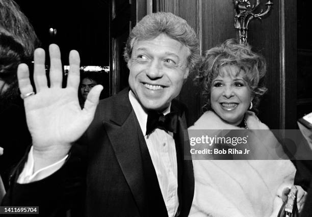 Singer Steve Lawrence and wife Eydie Gormé joined comedian George Burns as he celebrated his 80th year in Show Business with a gathering of friends...