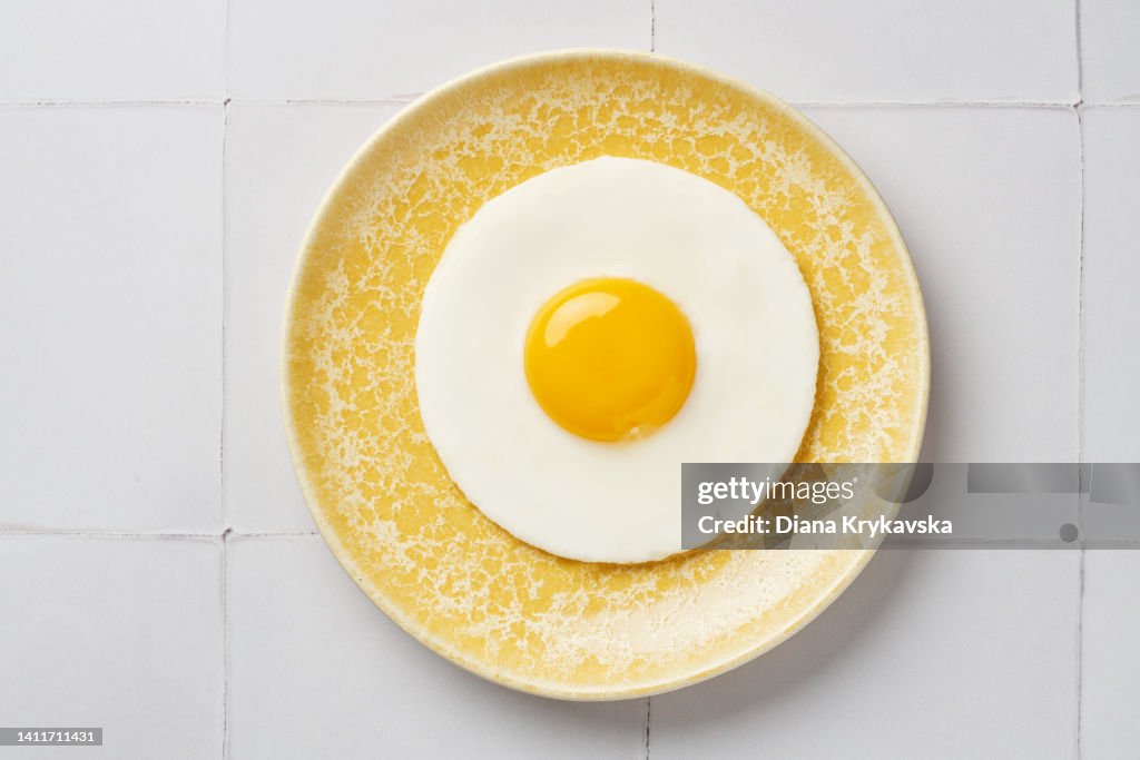 One fried egg