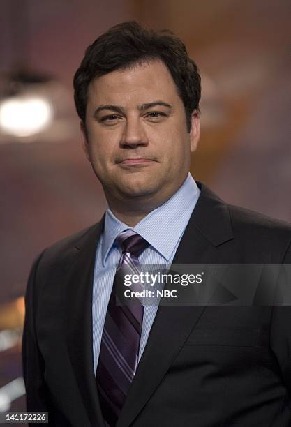 Jimmy Kimmel -- Air Date -- Episode 3628 -- Pictured: Talk show host Jimmy Kimmel on September 26, 2008 -- Photo by: Paul Drinkwater/NBCU Photo Bank