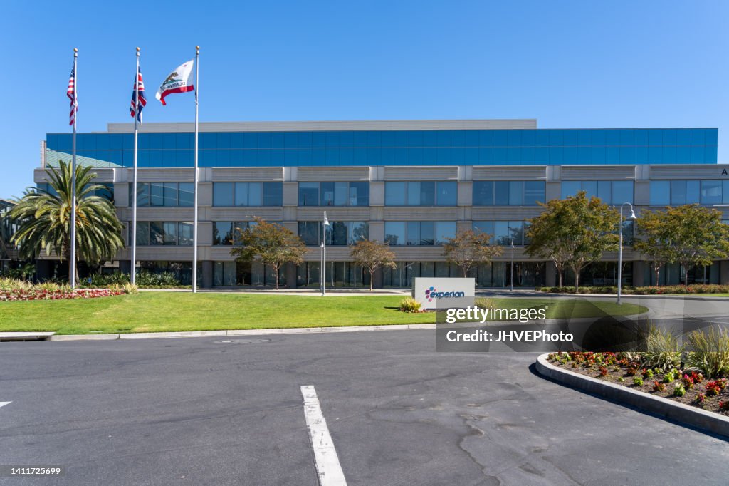 Sede da Experian North American em Costa Mesa, Califórnia, CA.