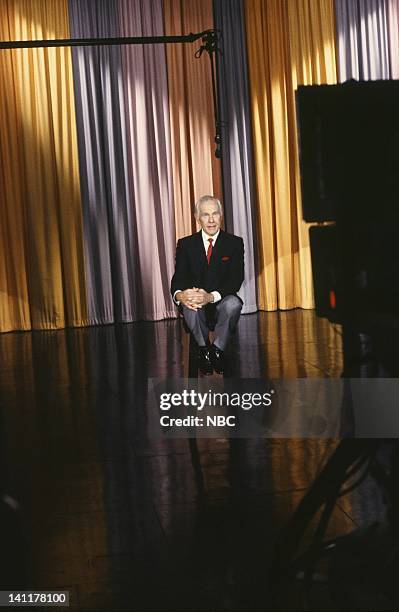 Final Show" Air Date -- Pictured: Host Johnny Carson -- Photo by: Alice S. Hall/NBCU Photo Bank