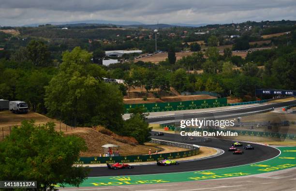 General view at the start during the W Series Round 5 race at Hungaroring on July 30, 2022 in Budapest, Hungary.